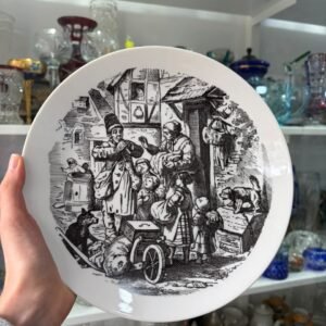 Plato porcelana verbano