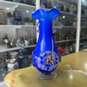 Florero de murano azul