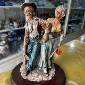 Figura CAPODIMONTE italiana abuelos