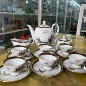 Juego de café Tsuji completo para 6 personas