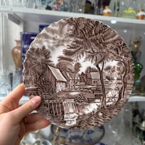 Plato inglés de colección