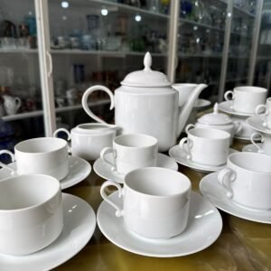 Juego de té porcelana verbano para 12 personas
