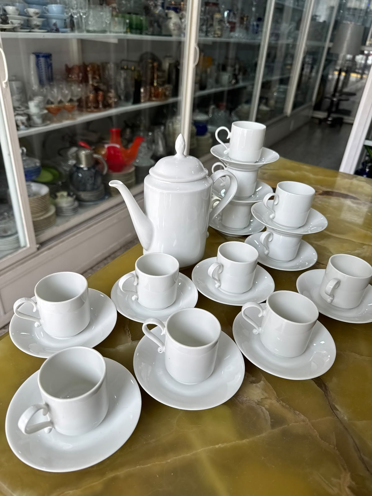 Juego de café porcelana verbano para 12 personas - Imagen 4