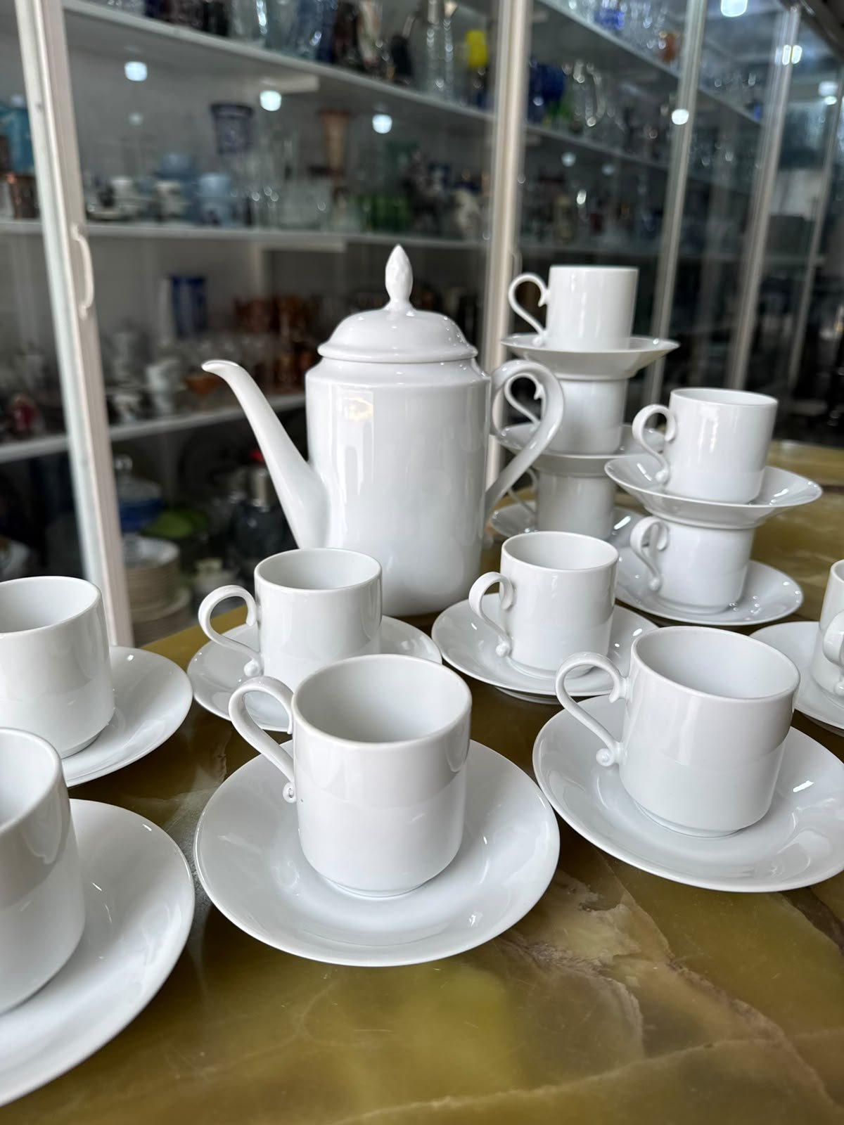 Juego de café porcelana verbano para 12 personas - Imagen 3