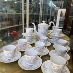 Juego de café porcelana tsuji para 12 personas