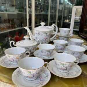 Juego de té porcelana tsuji para 11 personas