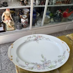Fuente oval grande porcelana tsuji