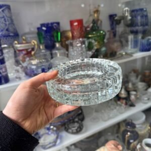 Cenicero de cristal súper tallado
