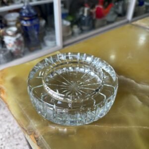 Cenicero de cristal súper tallado