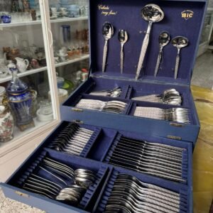 Juego de cubiertos MIC en caja completo para 12 – 101 piezas