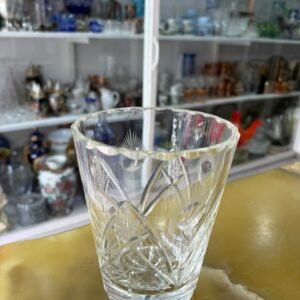 Hielera de cristal súper tallado