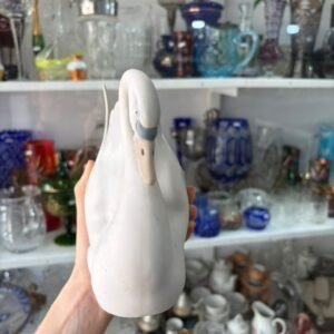 Cisne de porcelana española