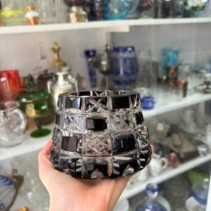 Cenicero de cristal súper tallado