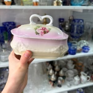 Jabonera de porcelana