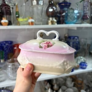 Jabonera de porcelana
