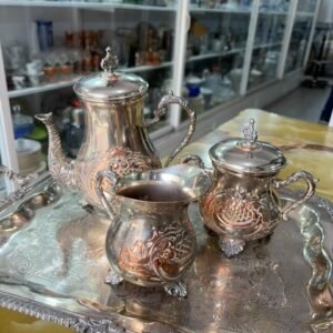 Servicio de café platería