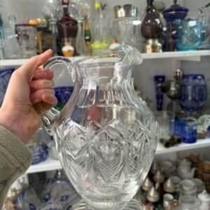 Jarra de cristal súper tallado
