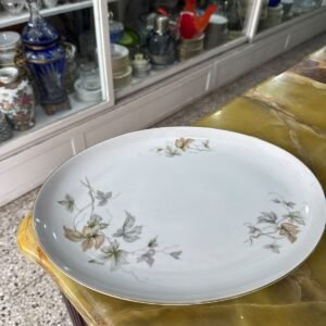 Fuente oval grande porcelana tsuji