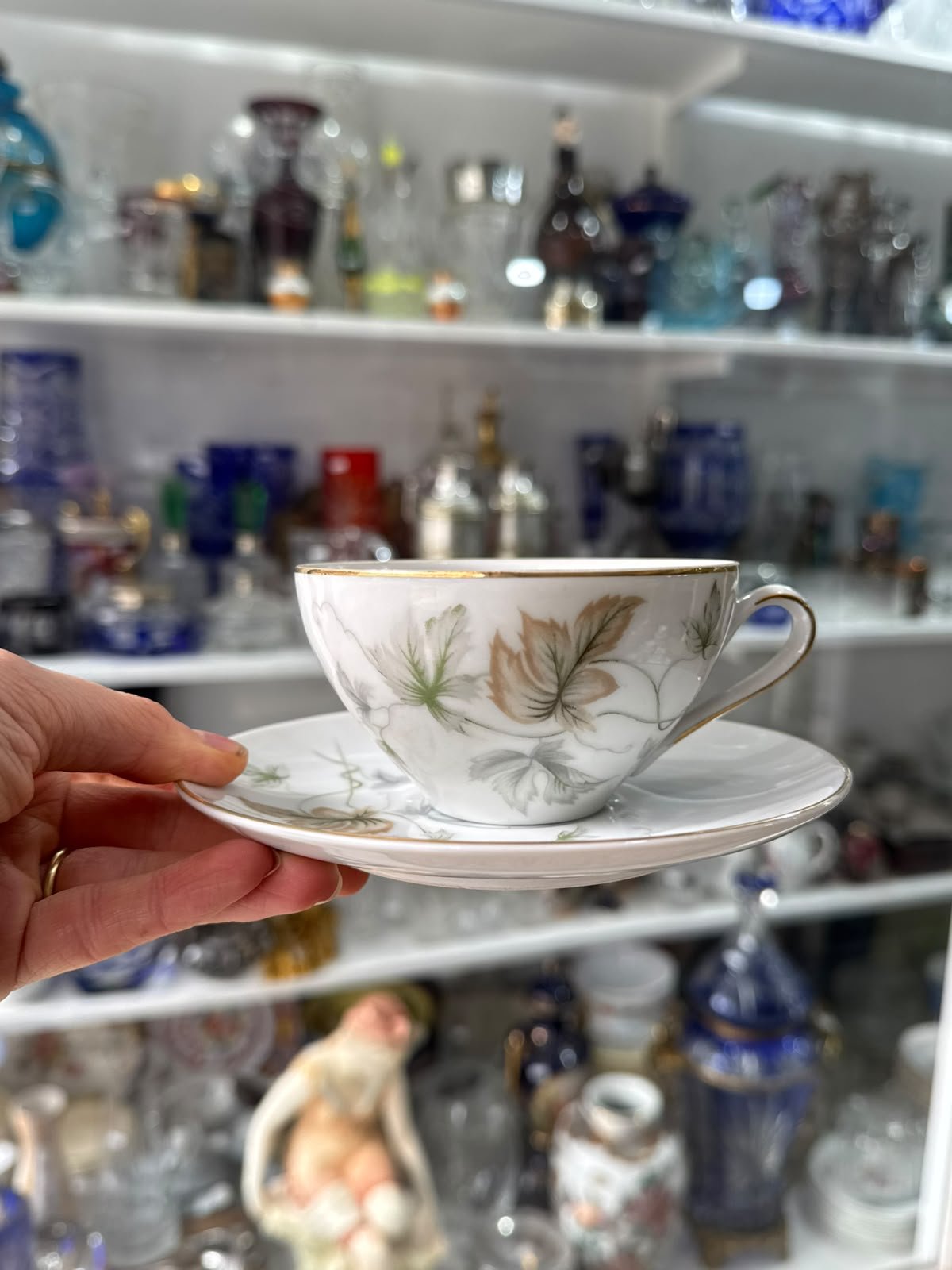 Juego de té porcelana tsuji completo para 12 personas - Imagen 2