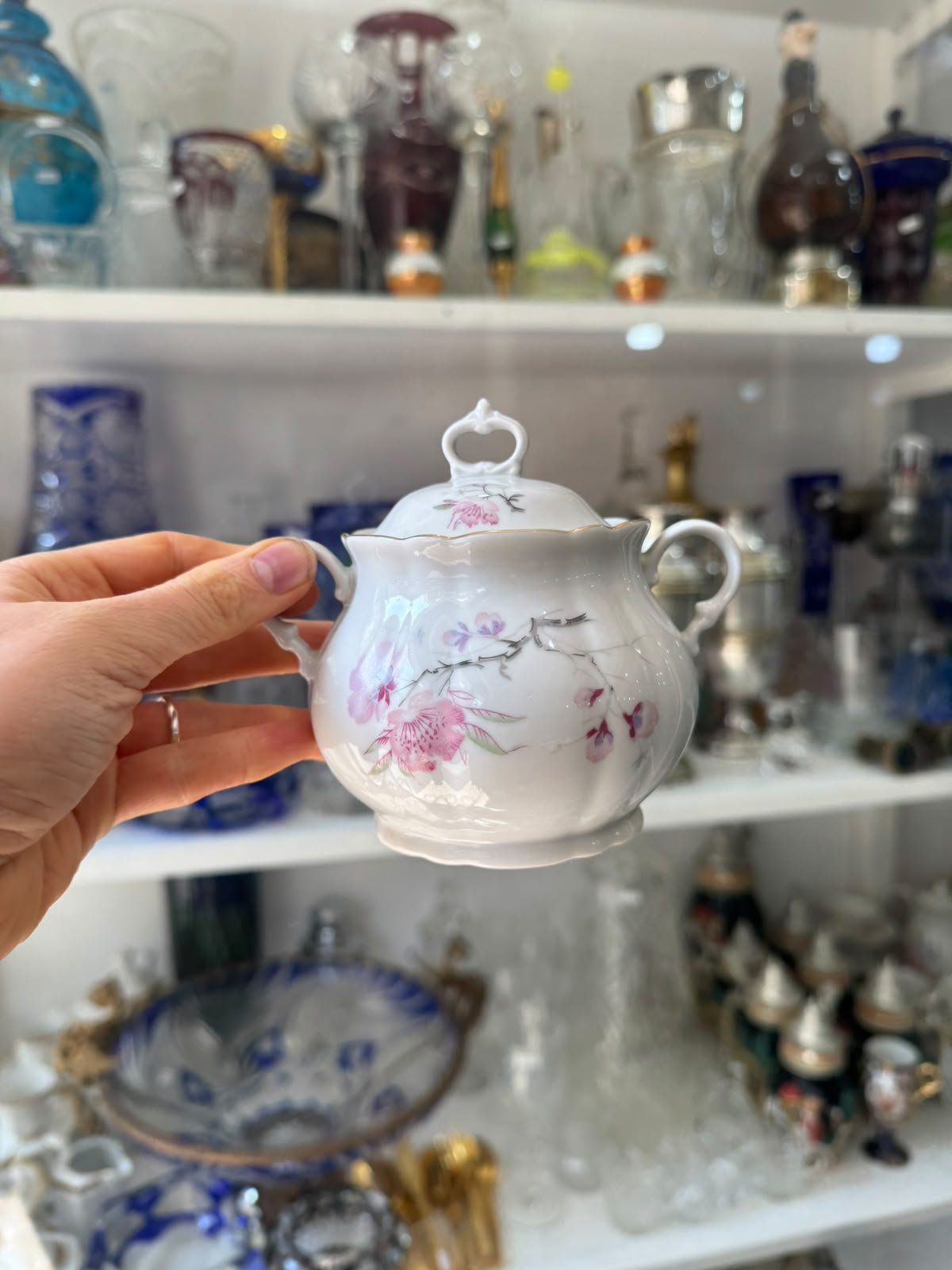 Juego de té porcelana verbano para 6 personas - Imagen 8