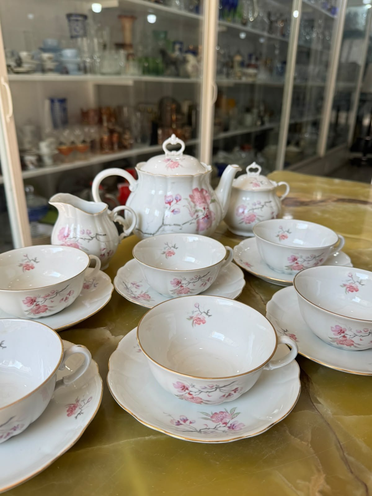 Juego de té porcelana verbano para 6 personas - Imagen 5
