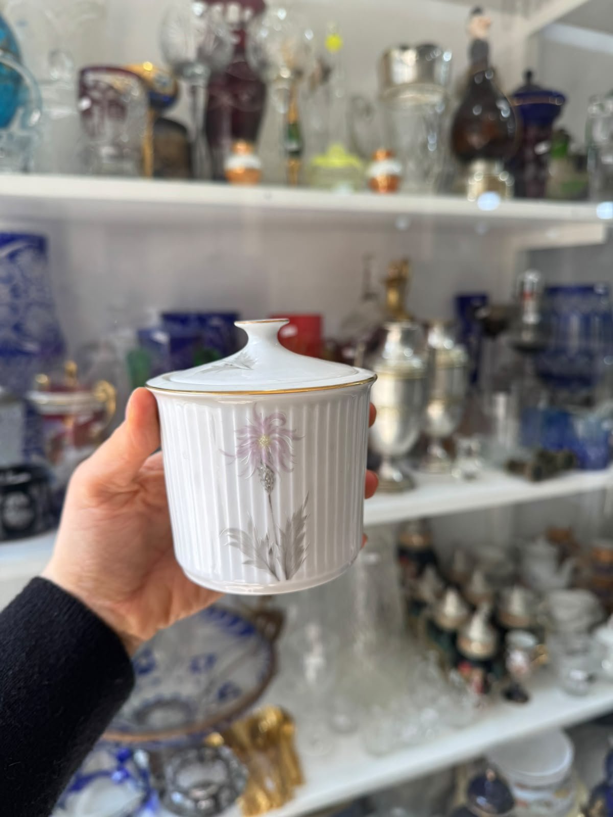 Juego de té porcelana verbano completo para 11 personas - Imagen 3