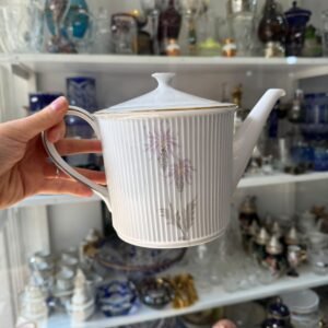 Juego de té porcelana verbano completo para 11 personas